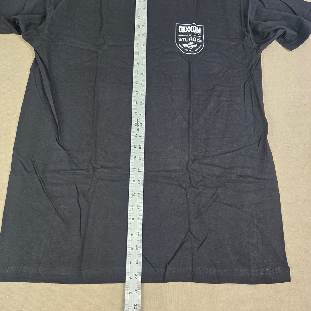 DIXXON Flannel Company‎ Sturgis Rally Biker Motorcycle T Shirt Black Mens Size L - Picture 5 of 9